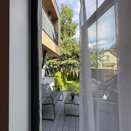 Zaliakalnis Terrace Luxury Apartamento *